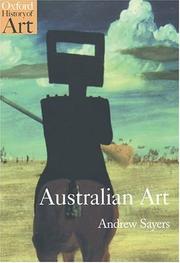 Sayers, Andrew, 1957- Australian art /