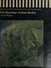 Walton, Paul H. The drawings of John Ruskin