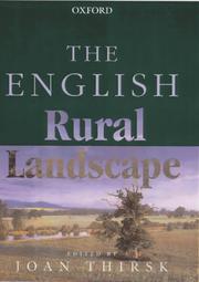  The English rural landscape /