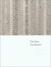 Folger Shakespeare Library. "The pen's excellencie" :