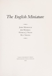  The English miniature /