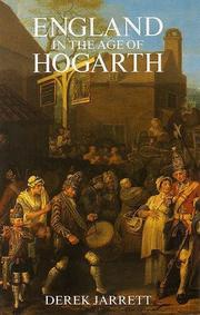 England in the age of Hogarth / Derek Jarrett.
