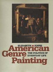 Johns, Elizabeth, 1937- American genre painting :