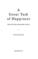 Young, Louisa. A great task of happiness :