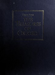 Piper, David.  The treasures of Oxford /