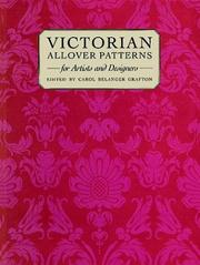 Grafton, Carol Belanger.  Victorian allover patterns for artists and designers /