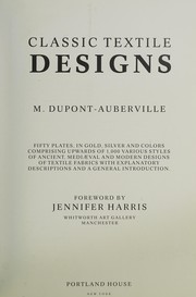 Dupont-Auberville, A.  Classic textile designs :