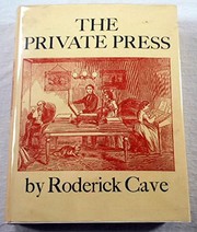 Cave, Roderick. The private press.