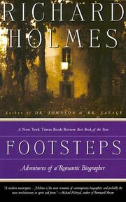 Holmes, Richard, 1945- Footsteps :
