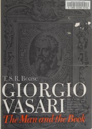Boase, T. S. R. (Thomas Sherrer Ross), 1898-1974. Giorgio Vasari :