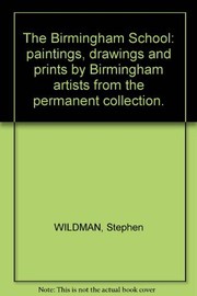 Birmingham City Museum and Art Gallery. The Birmingham school :