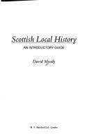 Moody, David. Scottish local history :
