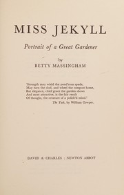 Massingham, Betty. Miss Jekyll :
