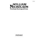 Nicholson, William, 1872-1949. William Nicholson :
