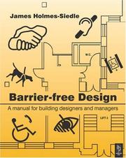Holmes-Siedle, James. Barrier-free design :