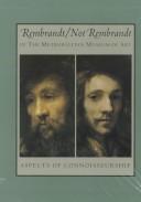  Rembrandt/not Rembrandt in the Metropolitan Museum of Art :