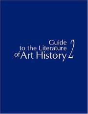 Marmor, Max. Guide to the literature of art history 2 /