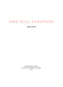 Eric Gill : sculpture / Judith Collins.