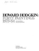 Hodgkin, Howard, 1932-2017. Howard Hodgkin :