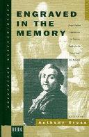 Engraved in the memory : James Walker, engraver to the Empress Catherine the Great, and his Russian anecdotes / edited and introduced by Anthony Cross.