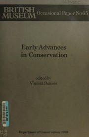  Early advances in conservation /