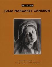 Cameron, Julia Margaret, 1815-1879. Julia Margaret Cameron :
