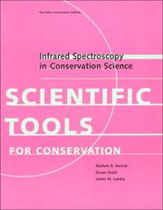 Derrick, Michele R., 1955- Infrared spectroscopy in conservation science /