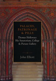 Elliott, John. Palaces, patronage & pills :