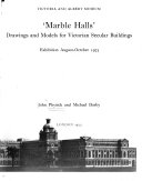 Physick, John Frederick. Marble halls;