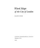 Ward maps of the City of London / Ralph Hyde.