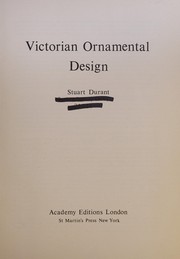Durant, Stuart. Victorian ornamental design.