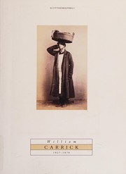 Ashbee, Felicity. William Carrick, 1827-1878 /