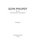 Gibson, Robin. Glyn Philpot, 1884-1937 :