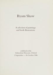 Shaw, Byam, 1872-1919. Byam Shaw :