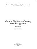 Klein, Christopher M. Maps in eighteenth-century British magazines :