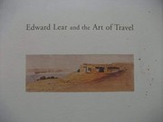 Wilcox, Scott, 1952- Edward Lear and the art of travel /