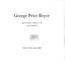 Newall, Christopher. George Price Boyce /