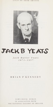 Kennedy, Brian P. Jack B. Yeats :