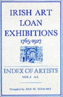 Stewart, Ann M. Irish art loan exhibitions, 1765-1927 :