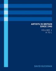 Buckman, David. Artists in Britain since 1945 /
