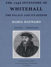  The 1542 inventory of Whitehall :