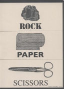 Rock, paper, scissors / Peter Blake.