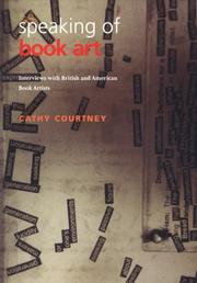 Courtney, Cathy. Speaking of book art :