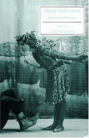 Mary Robinson : selected poems / edited by Judith Pascoe.