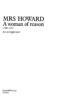 Bryant, Julius. Mrs Howard, a woman of reason (1688-1767) /