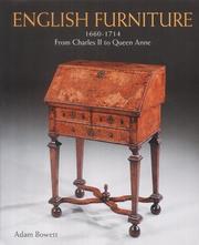 Bowett, Adam, Dr. English furniture, 1660-1714 :