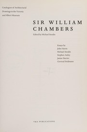  Sir William Chambers /
