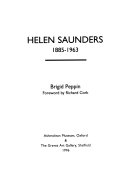 Peppin, Brigid. Helen Saunders, 1885-1963 /