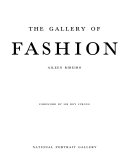 Ribeiro, Aileen, 1944- The Gallery of fashion /