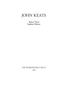 Woof, Robert. John Keats /